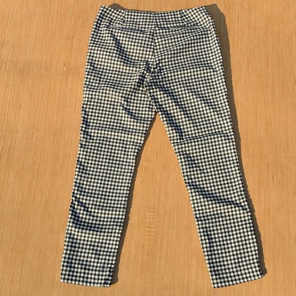 Eric Signature Gingham Retro Ankle Pants Women's 4 Career Casual Cottage - Picture 3 of 6